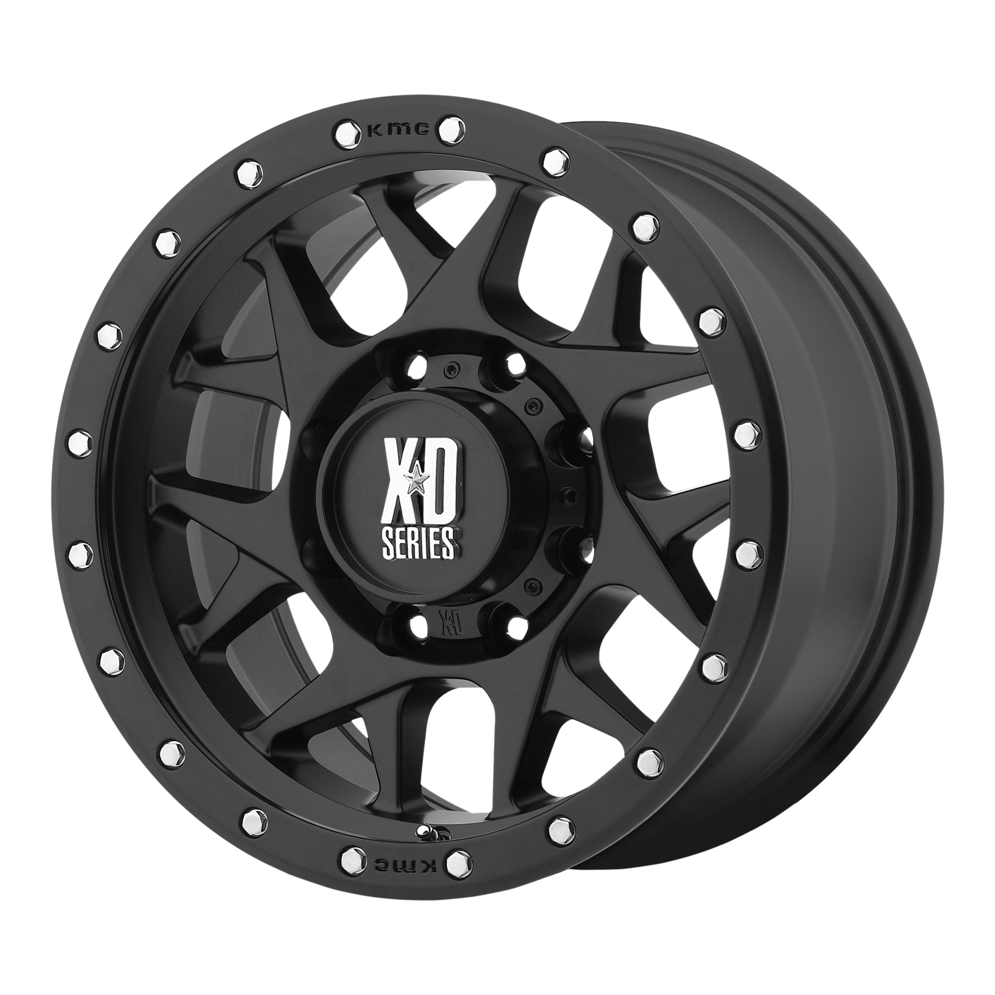 XD XD127 BULLY 16x8 0 6x139.7/6x5.5 Satin Black With Reinforcing Ring