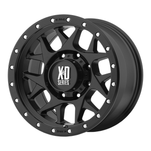 XD XD127 BULLY 16x8 0 6x139.7/6x5.5 Satin Black With Reinforcing Ring