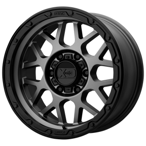 XD XD135 GRENADE OR 16x8 -6 6x139.7/6x5.5 Matte Gray Matte Black Lip