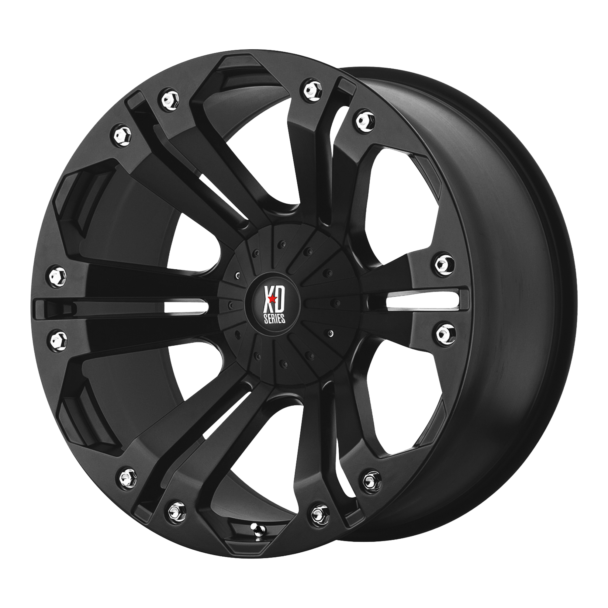 XD XD778 MONSTER 18x9 -12 6x135/6x139.7/6x135/5.5 Matte Black