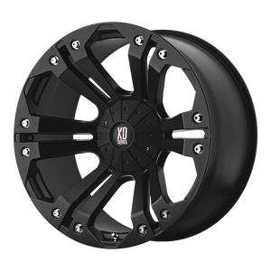 XD XD778 MONSTER 18x9 -12 6x135/6x139.7/6x135/5.5 Matte Black