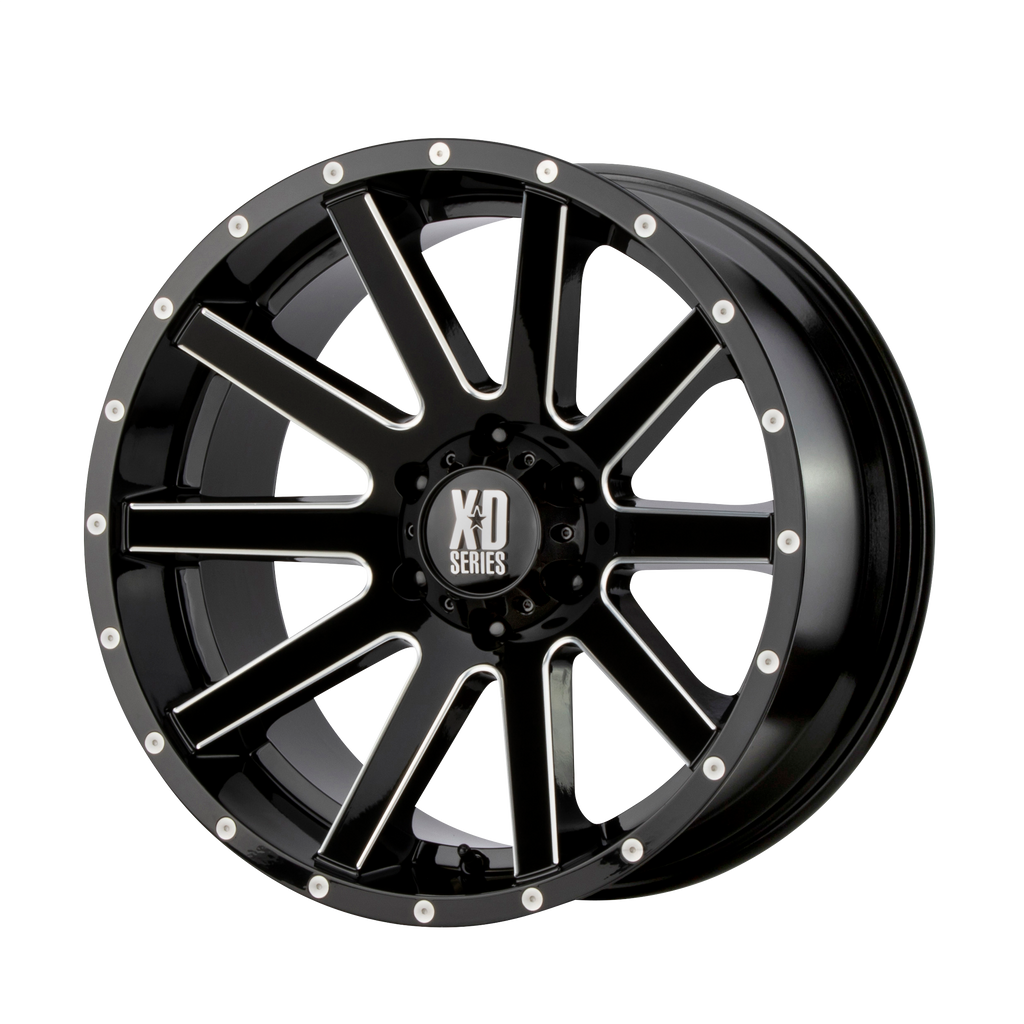 XD XD818 HEIST 16x8 10 6x139.7/6x5.5 Gloss Black Milled