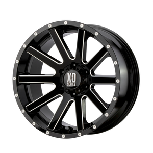 XD XD818 HEIST 16x8 10 6x139.7/6x5.5 Gloss Black Milled