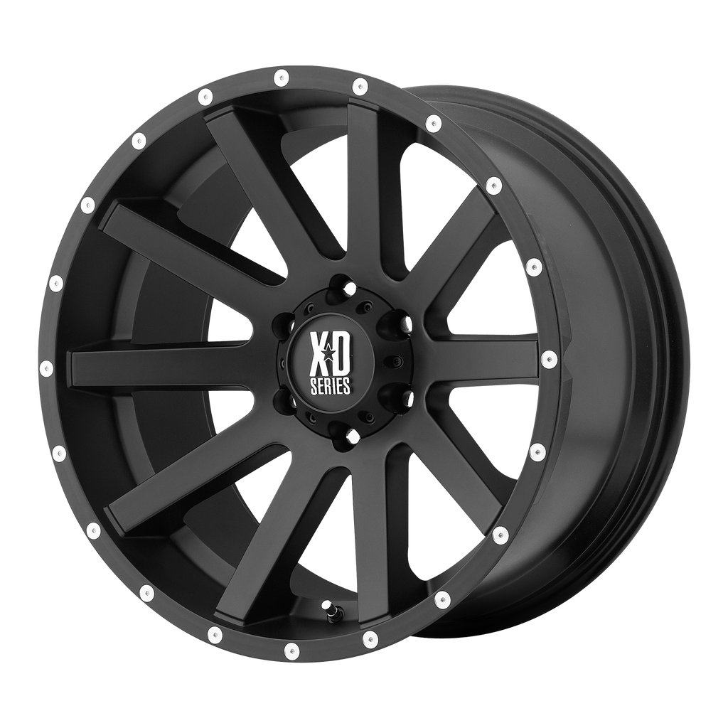 XD XD818 HEIST 20X10 -24 6X135/6X5.3 Satin Black