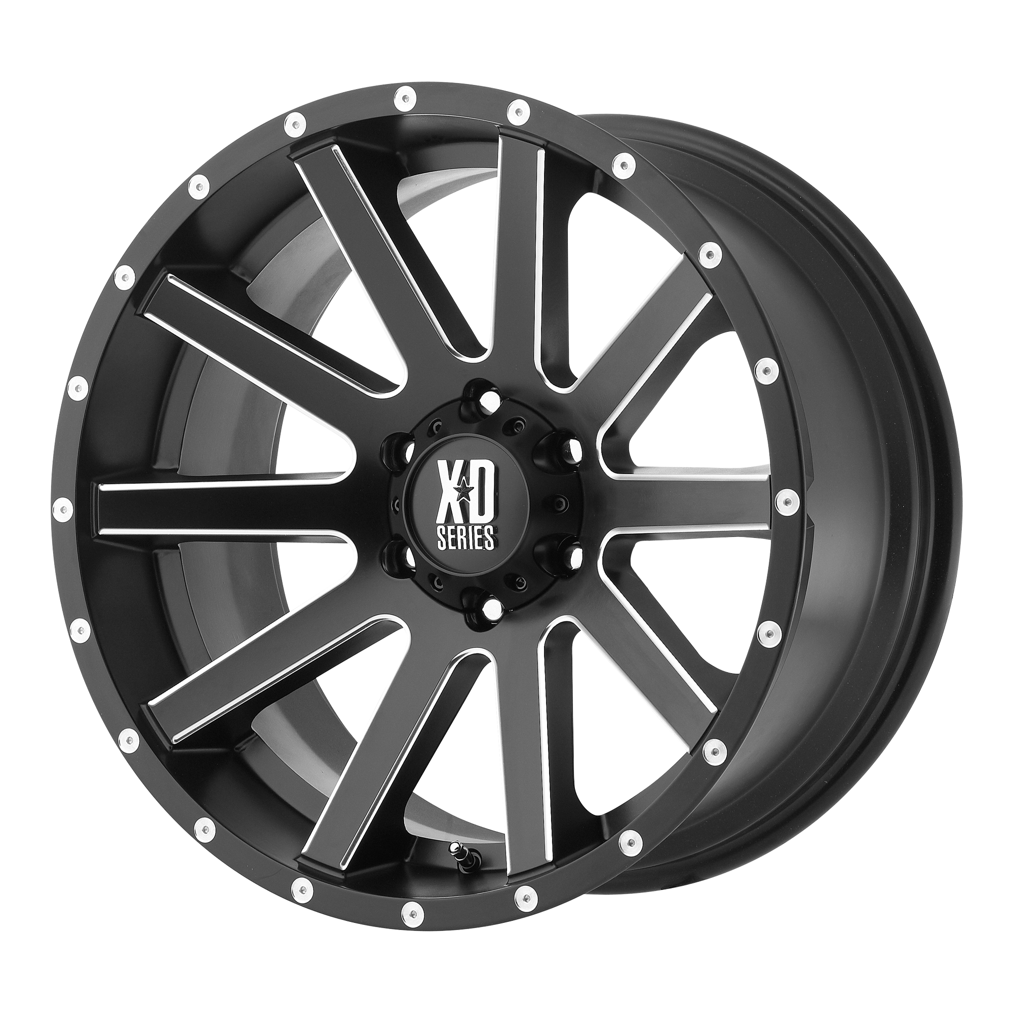 XD XD818 HEIST 20x10 -24 6x135/6X5.3 Satin Black Milled