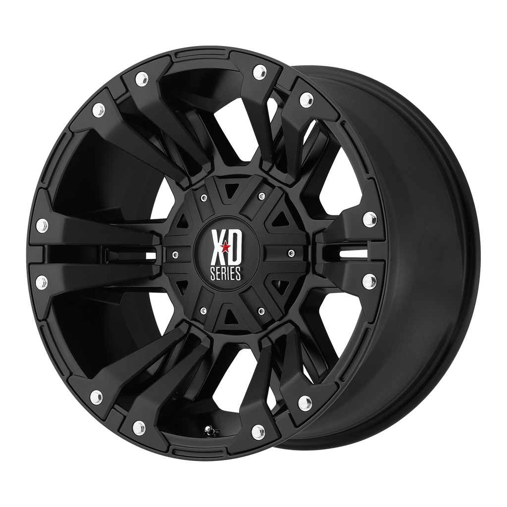 XD XD822 MONSTER II 20X10 -24 6X135/6X5.3/6X139.7/6X5.5 Matte Black