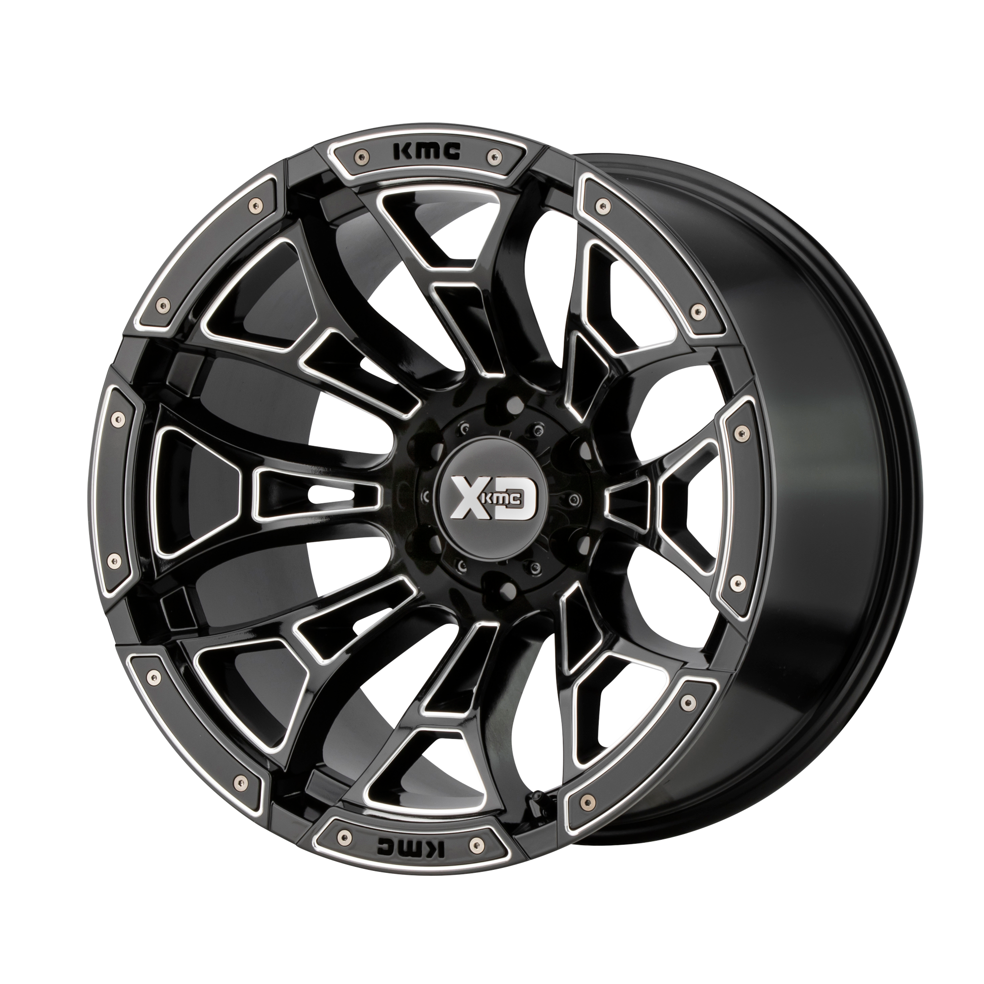 XD XD841 BONEYARD 20X9 0 6X135/6X5.3 Gloss Black Milled