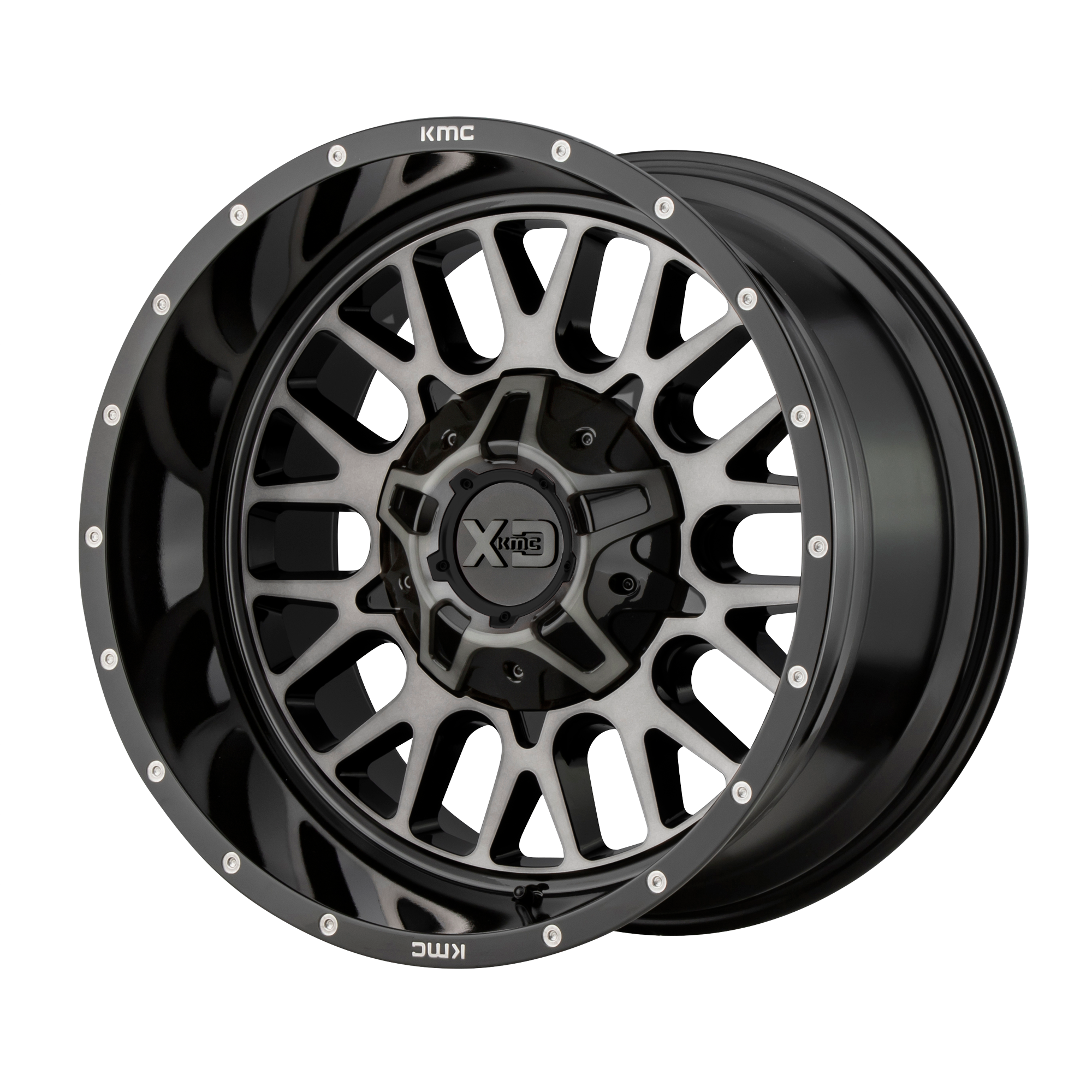 XD XD842 SNARE 20x10 -18 6x135/6x139.7/6x135/5.5 Gloss Black Gray Tint