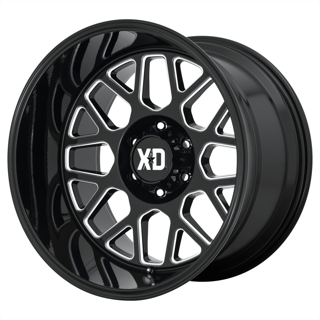 XD XD849 GRENADE 2 20x10 -18 6x135/6X5.3 Gloss Black Milled