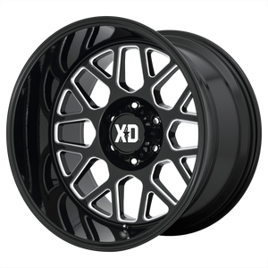 XD XD849 GRENADE 2 20x10 -18 6x135/6X5.3 Gloss Black Milled