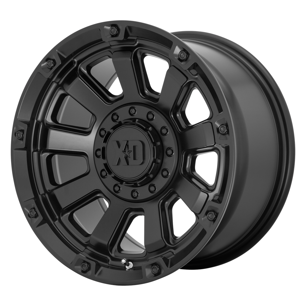 XD XD852 GAUNTLET 17x9 0 6x135/6x139.7/6x135/5.5 Satin Black