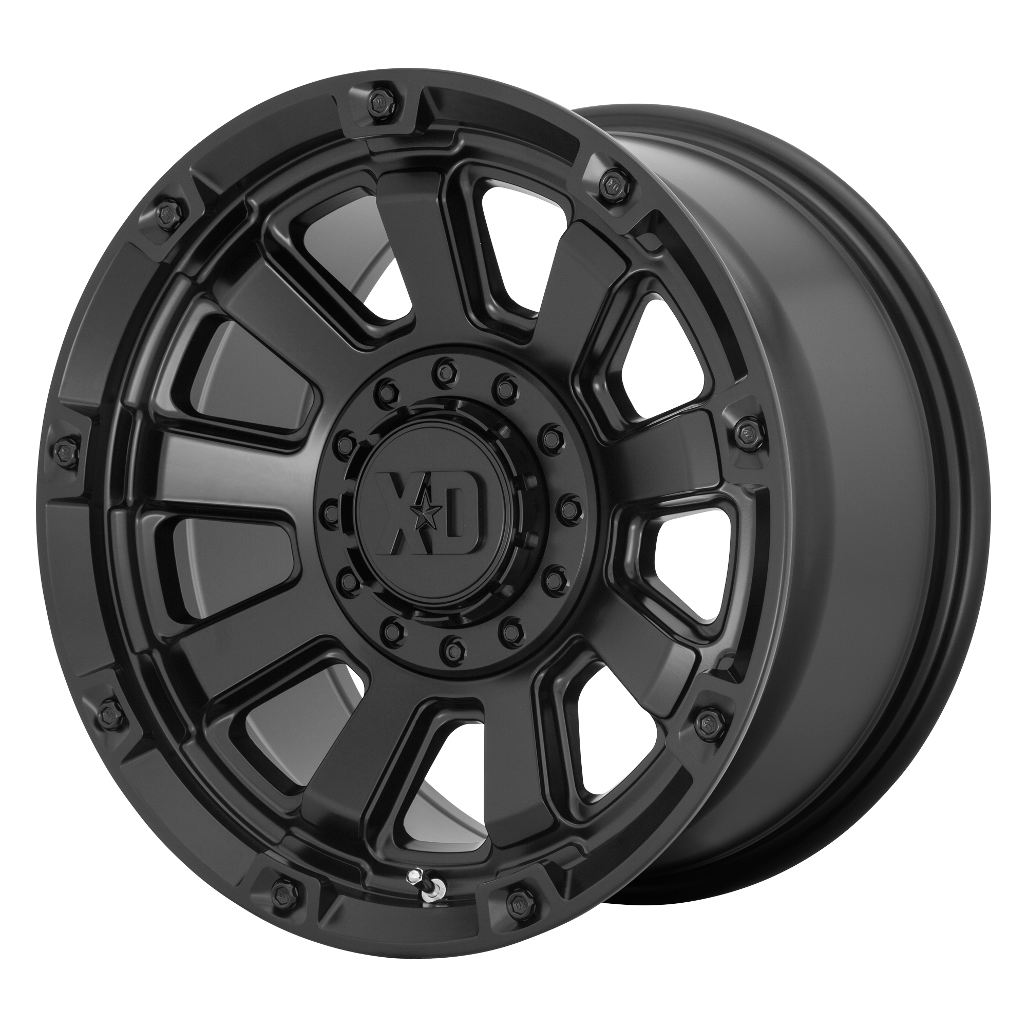 XD XD852 GAUNTLET 17x9 0 6x135/6x139.7/6x135/5.5 Satin Black