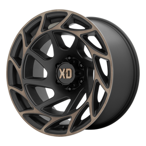 XD XD860 ONSLAUGHT 20X12 -44 6X135 SATIN BLACK WITH BRONZE TINT