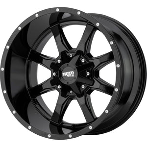 Moto Metal MO970 20X9 18 5X139.7/5X150/5X5.5/150 Gloss Black With Milled Lip