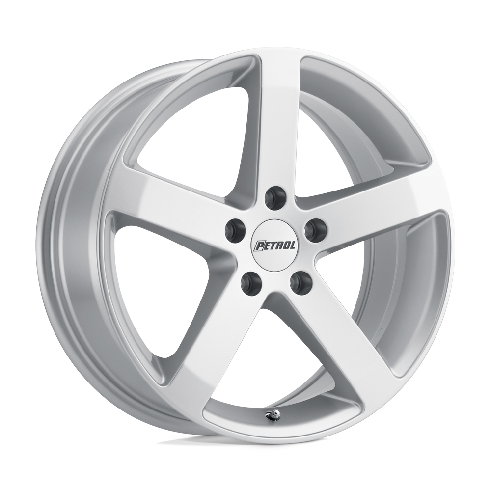 Petrol P3B 17X7 38 5X115/5X115 GLOSS SILVER