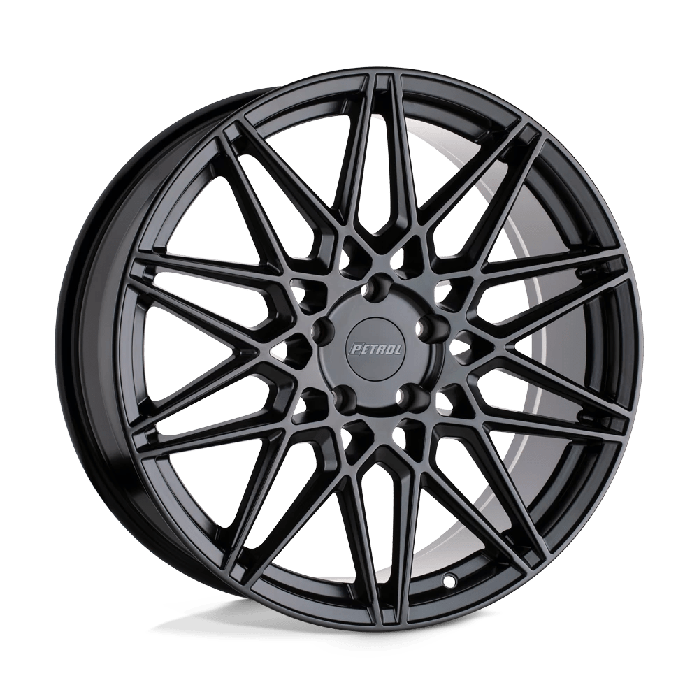 Petrol P3C 20X8.5 40 5X115/5X115 SEMI GLOSS BLACK