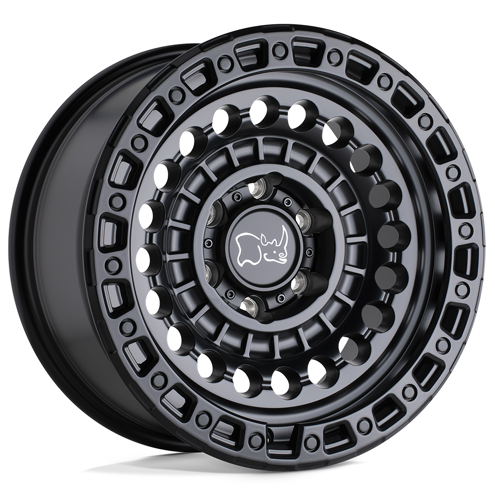 BLACK RHINO SENTINEL 20X9.5 12 8X165.1 MATTE BLACK