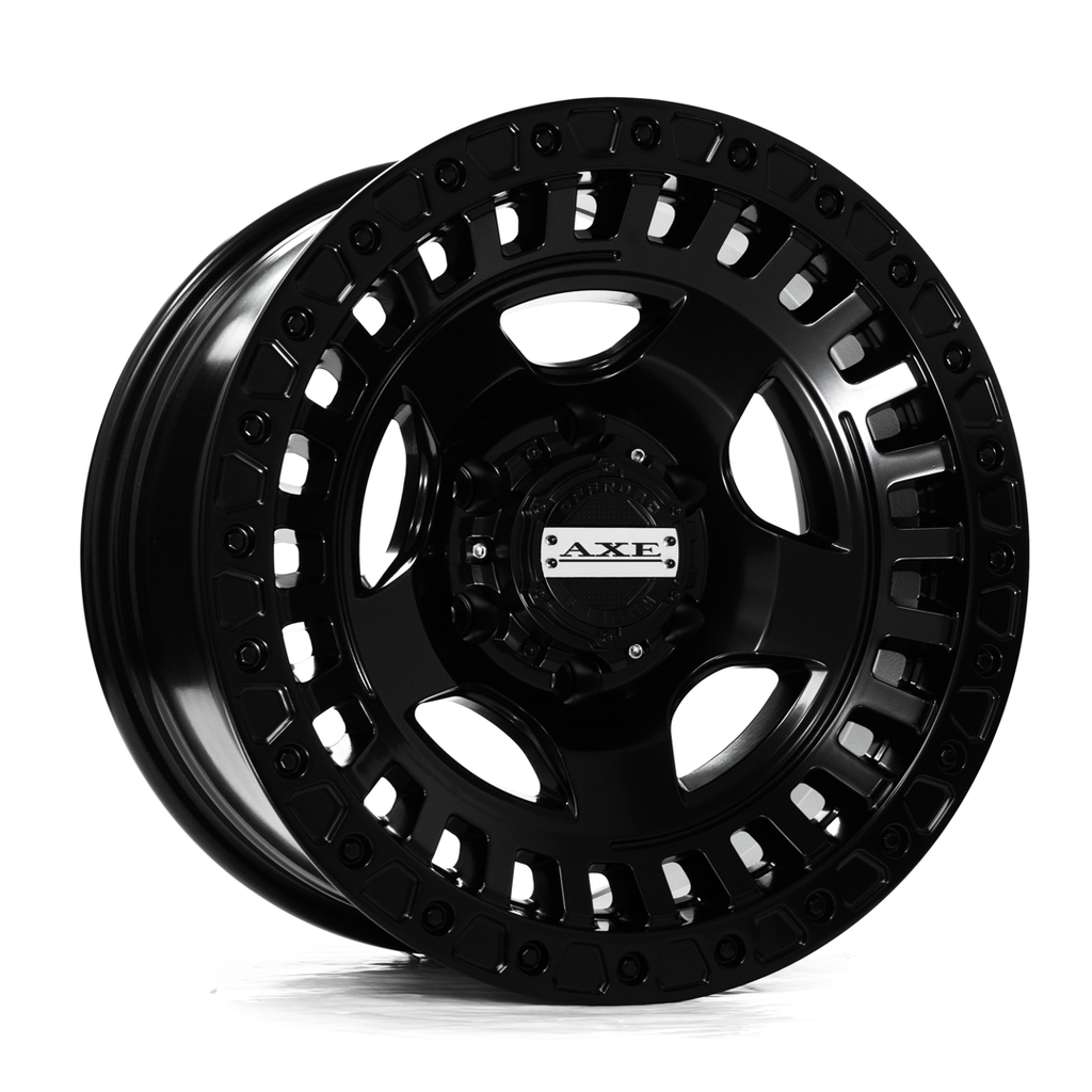 AXE TROJAN 17X8.5 -15 6X139 SATIN BLACK